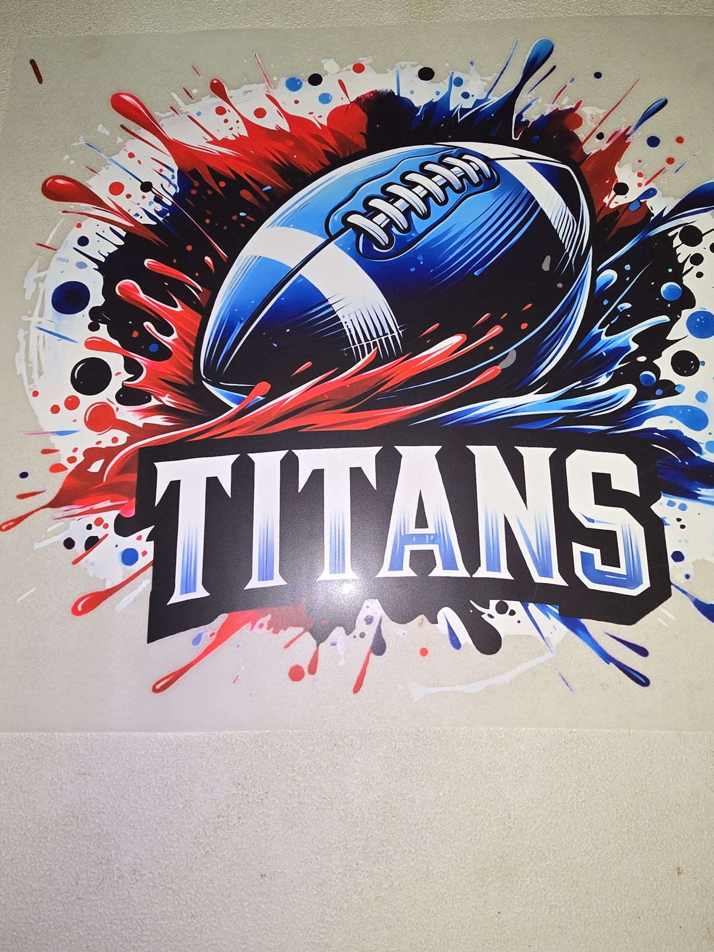 Heat Transfers - Titans, Rams, NFL, Football