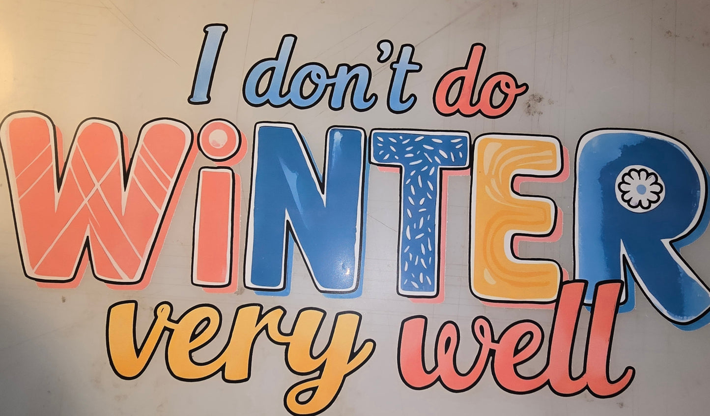 Heat Transfer - Christmas, Winter