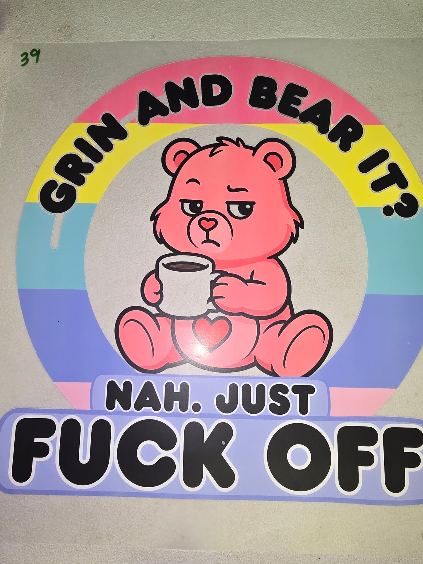 Heat Transfer - Adult Gardening, Swear Bears, Aliens