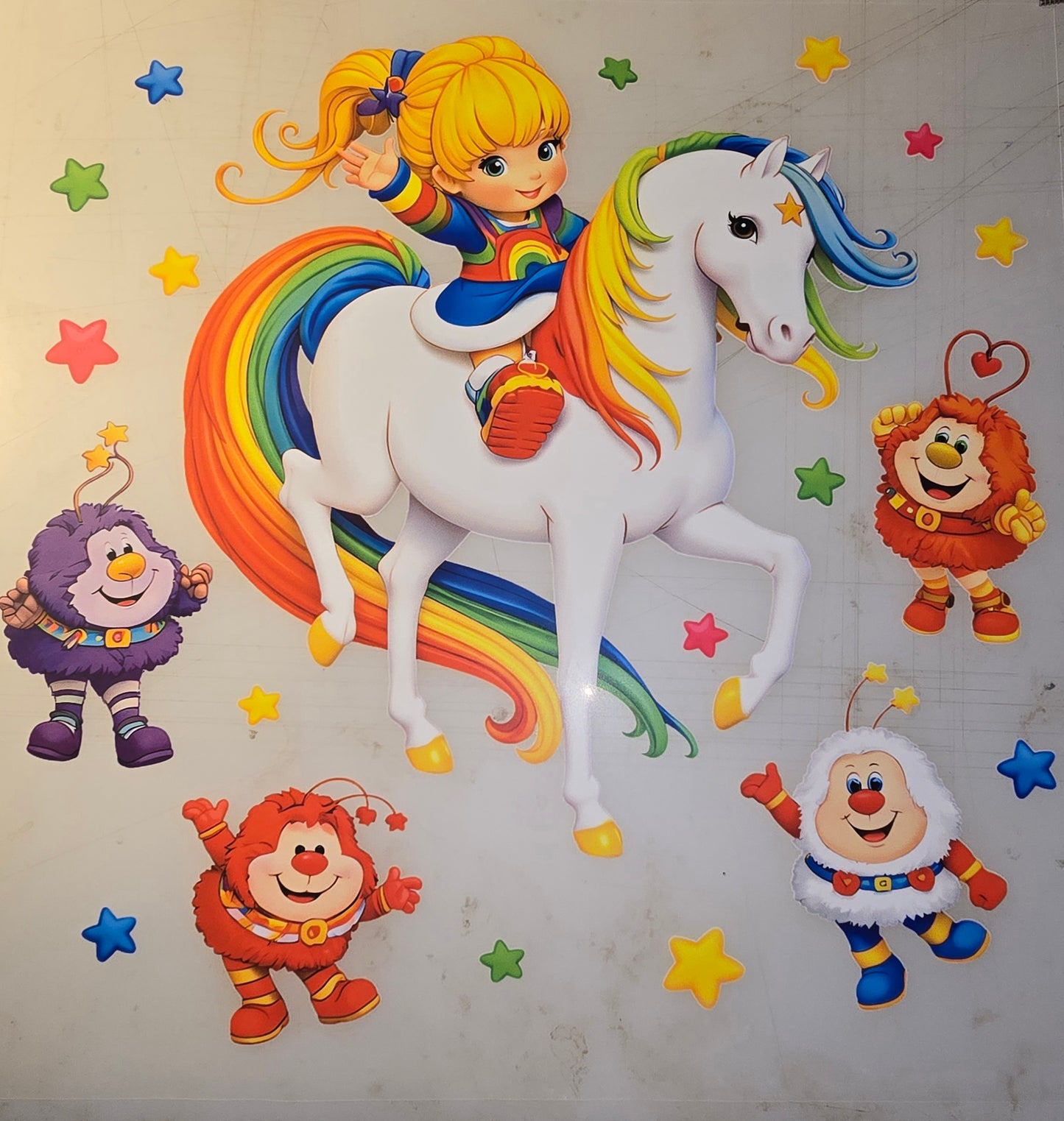 Heat Transfer - Rainbow Brite, Strawberry Shortcake, Care Bears, Smurfs