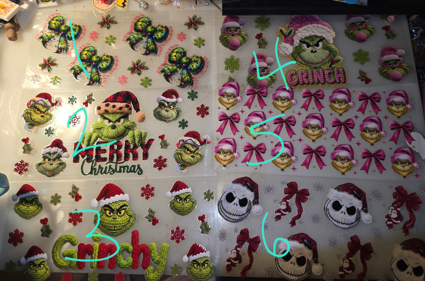 Cup wraps Holidays