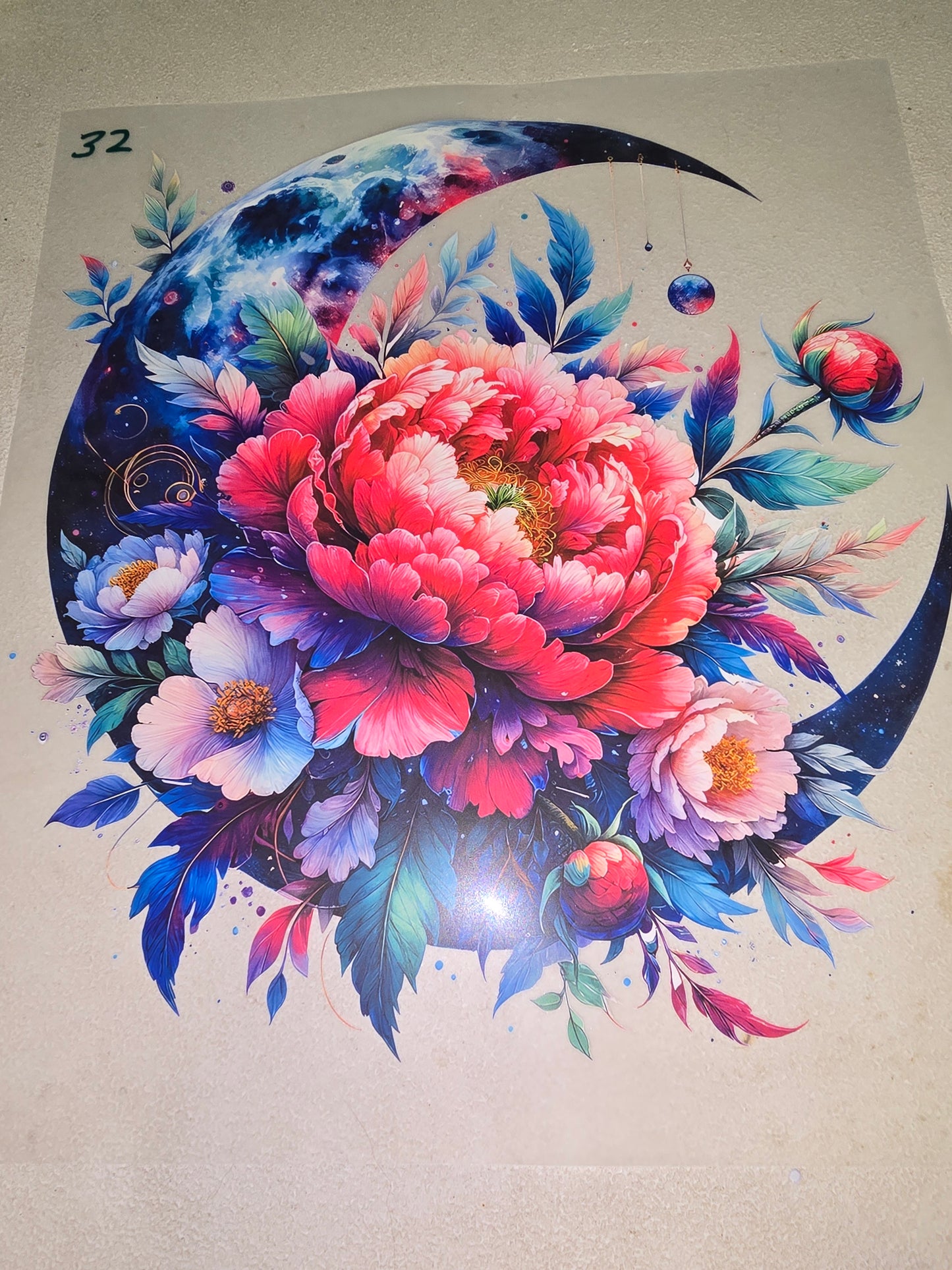 Heat Transfer - Heart, Bow, Flowers, Gnomes, Dreamcatchers, Moons