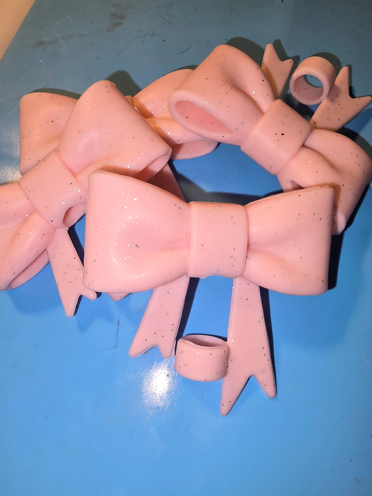 Silicone Focals and Straw Toppers - Bows