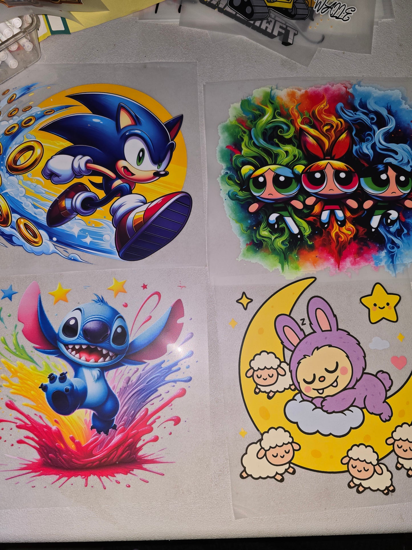 Heat Transfers Kid Size, Pocket Size