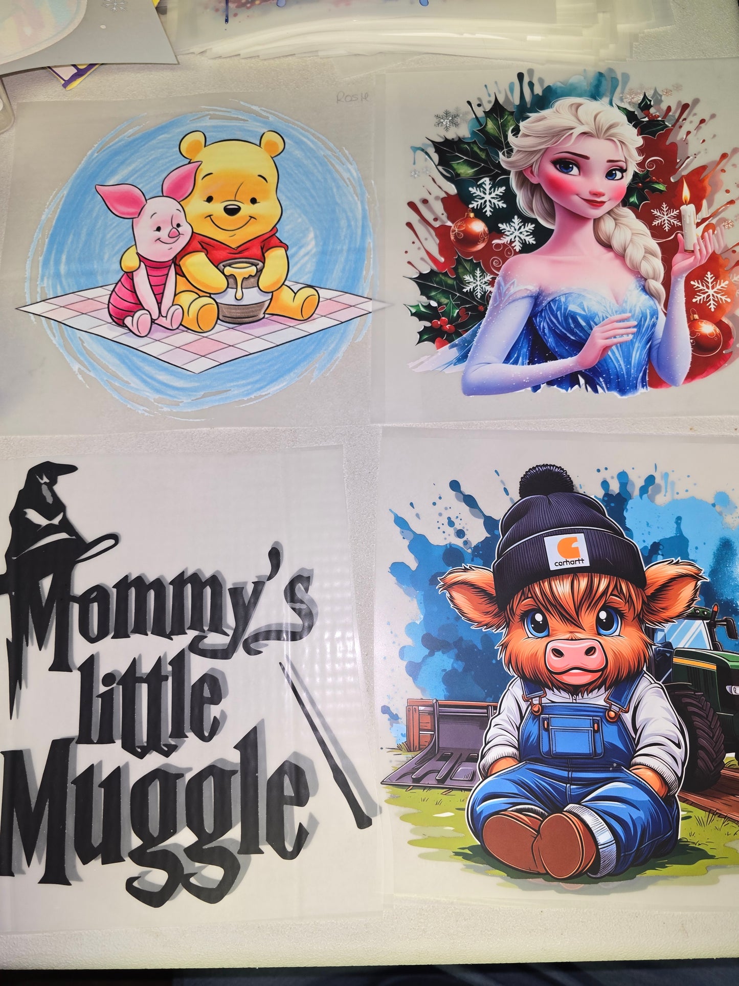 Heat Transfers Kid Size, Pocket Size