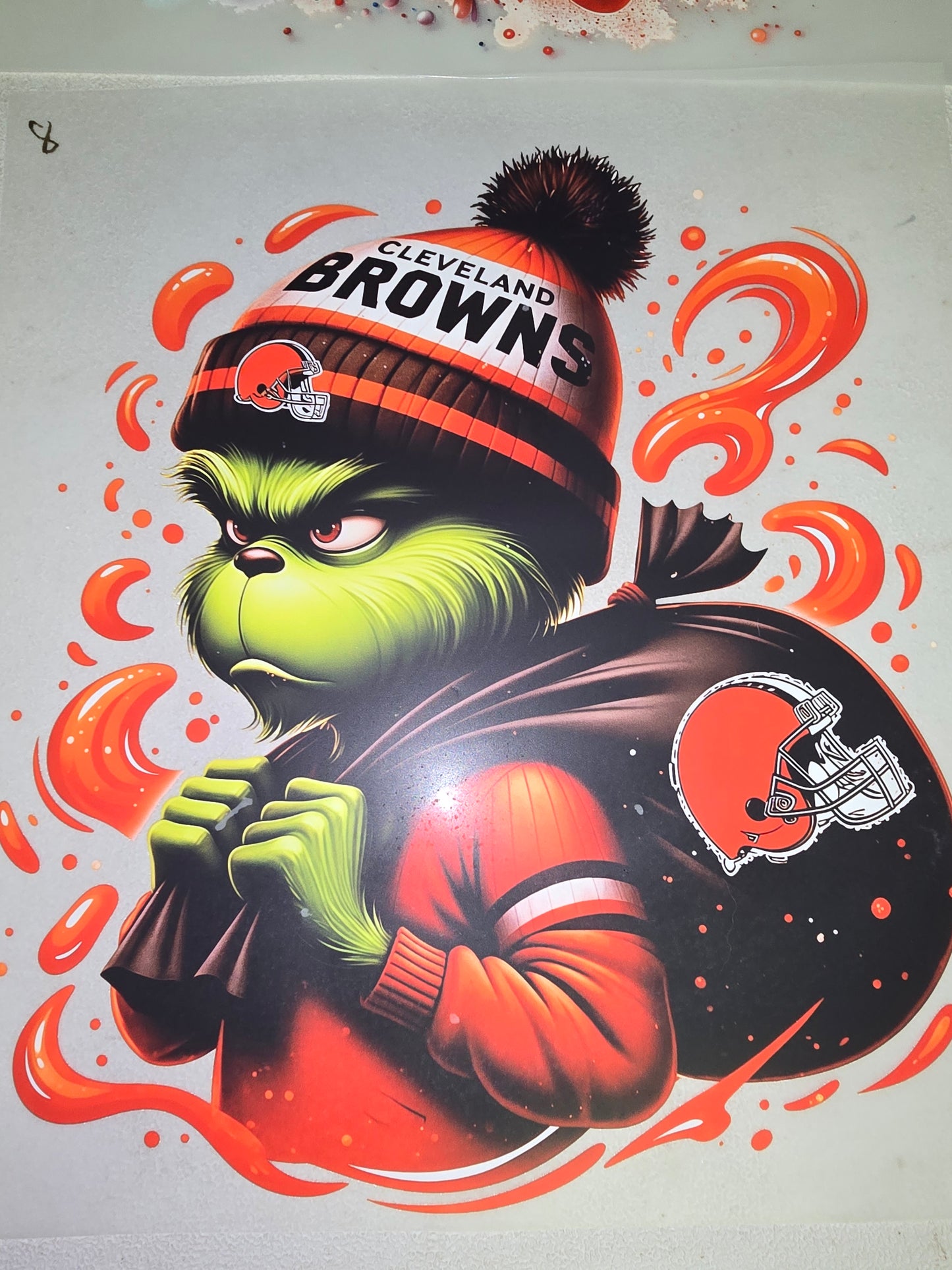 Heat Transfers - Cleveland Browns, Bengals
