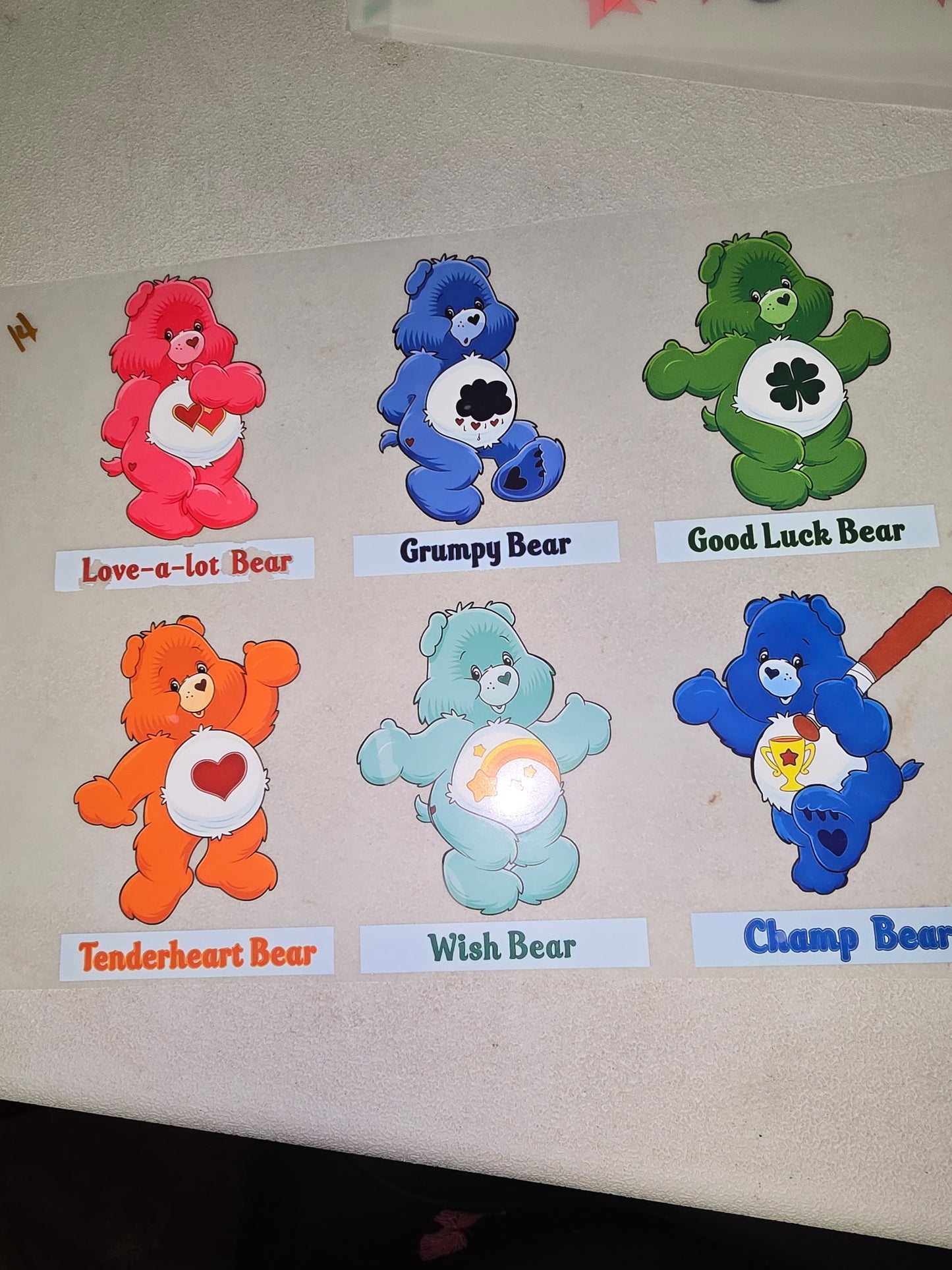 Heat Transfer - Rainbow Brite, Strawberry Shortcake, Care Bears, Smurfs
