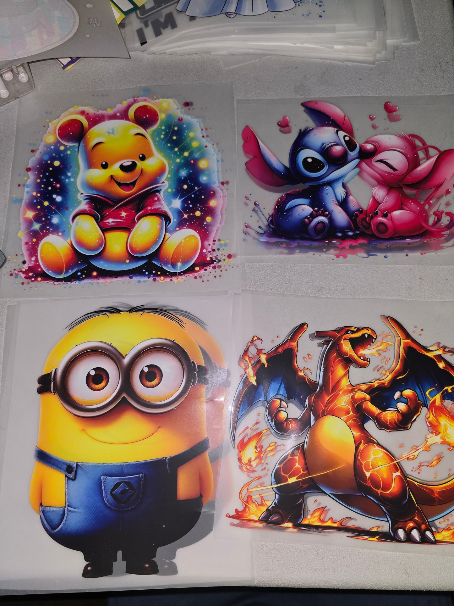 Heat Transfers Kid Size, Pocket Size