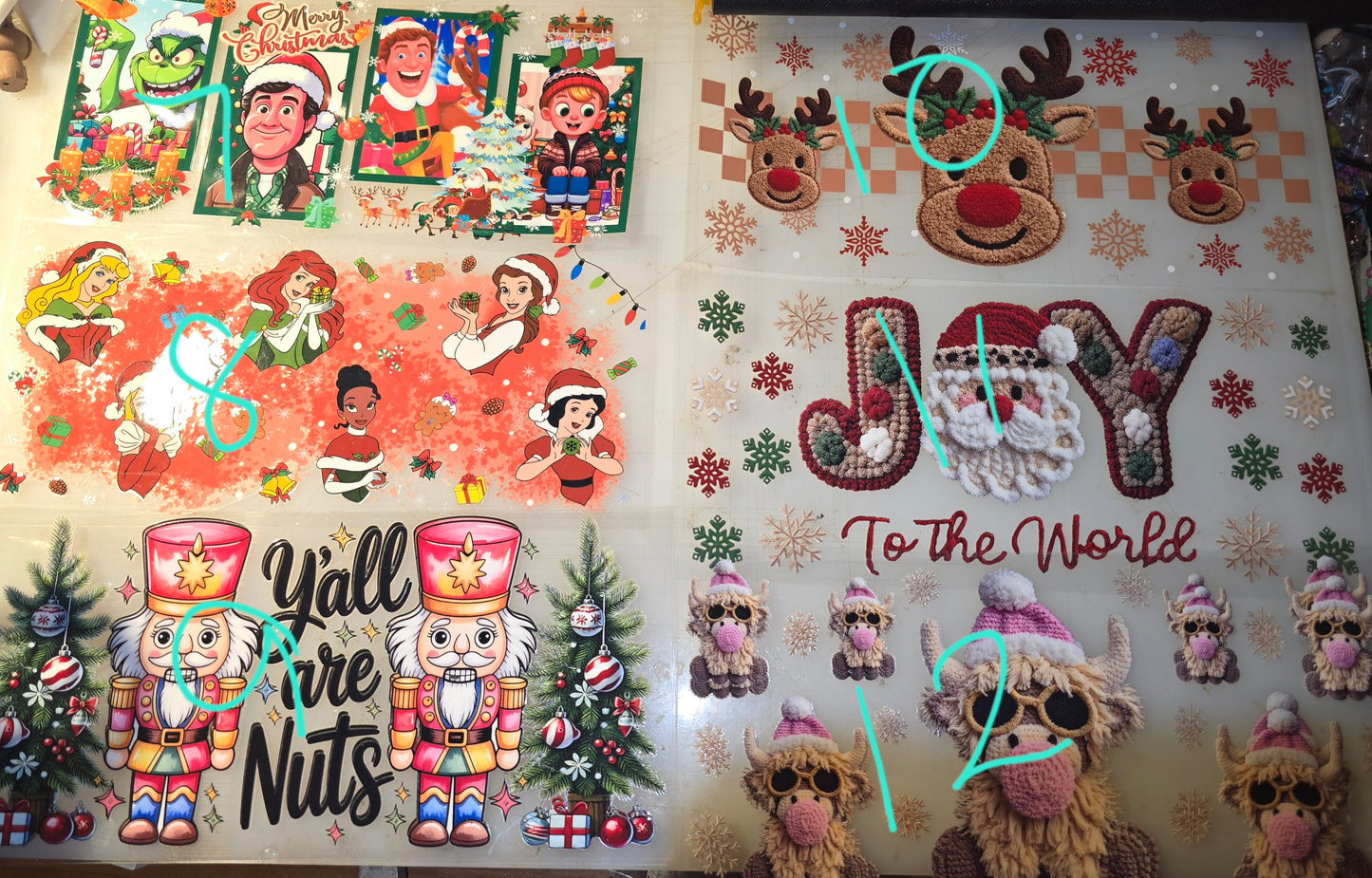 Cup wraps Holidays