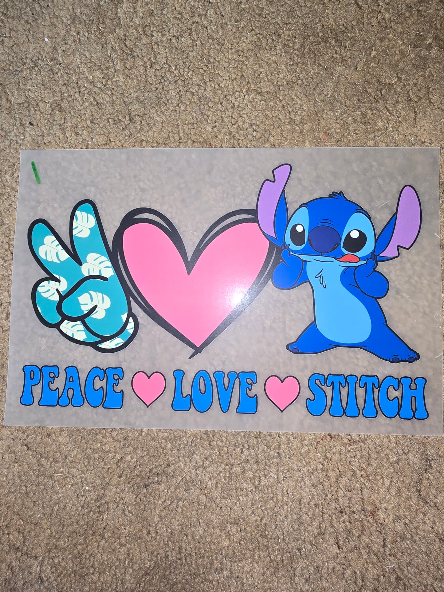 Heat Transfer - Stitch/HK and Friends