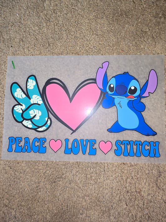 Heat Transfer - Stitch/HK and Friends