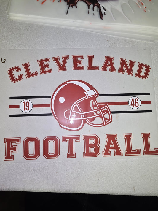 Heat Transfers - Cleveland Browns, Bengals