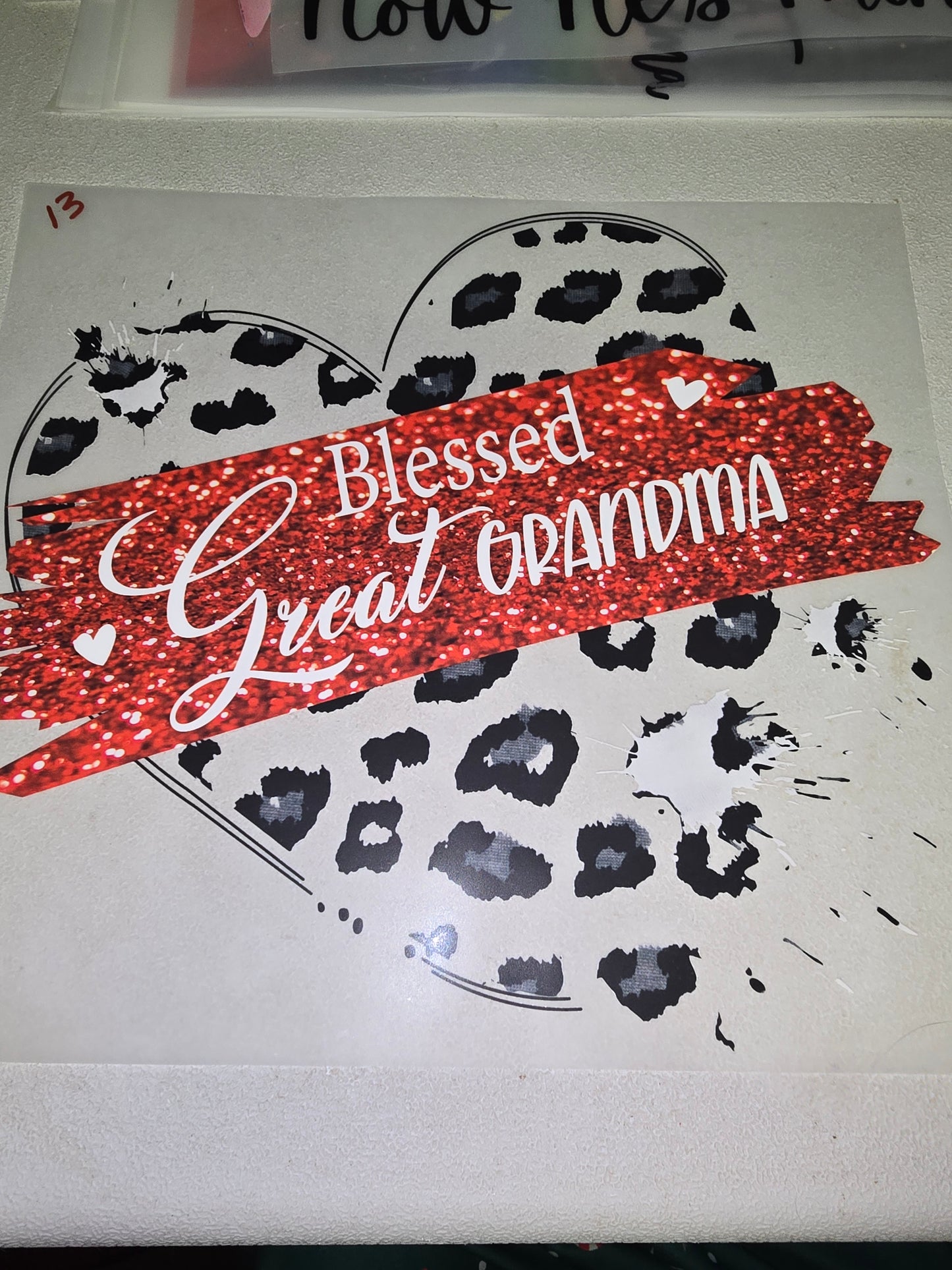 Heat Transfer - Grandma, Grandpa, Great Grandma