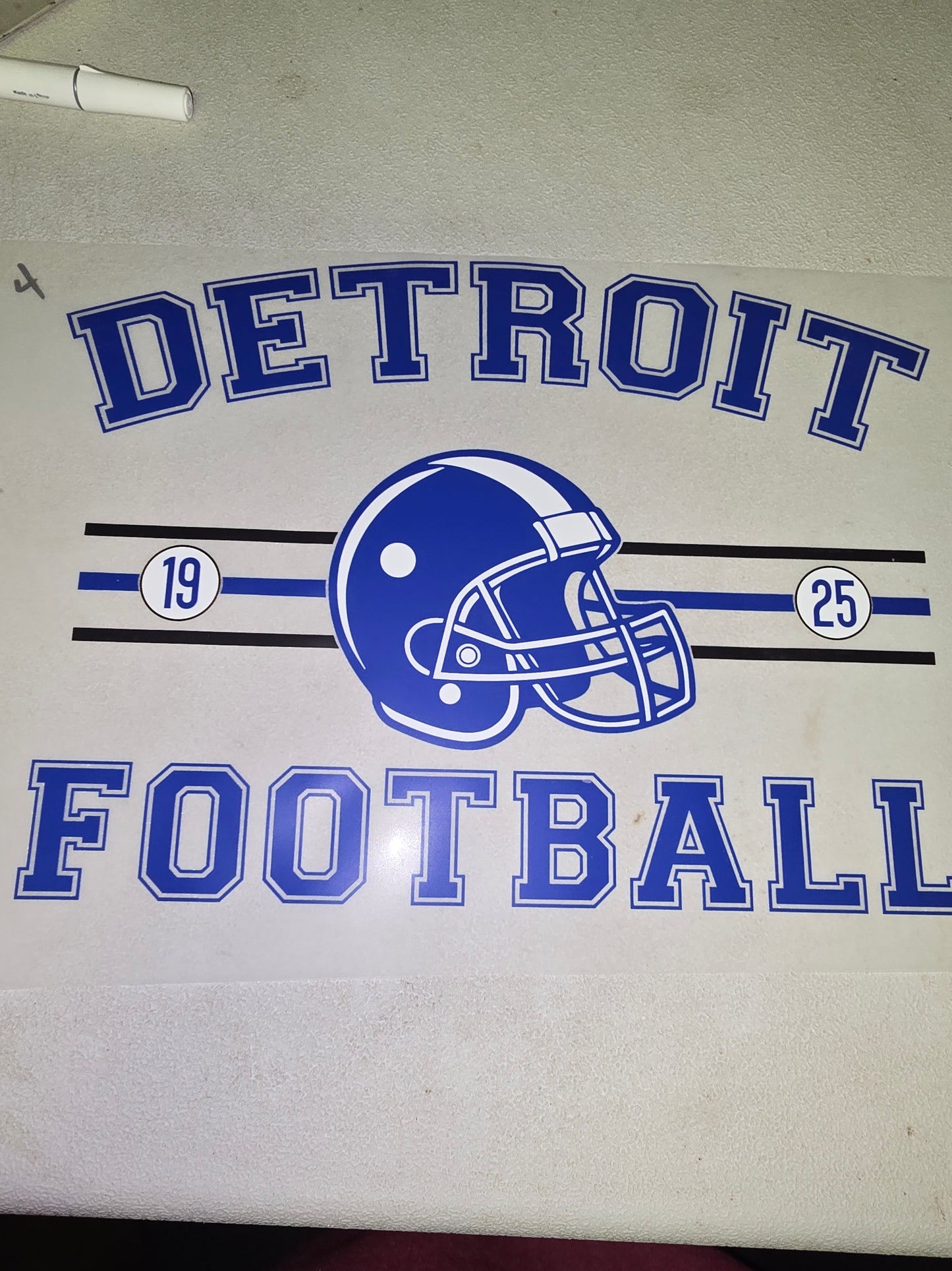 Heat Transfers - Detroit Lions