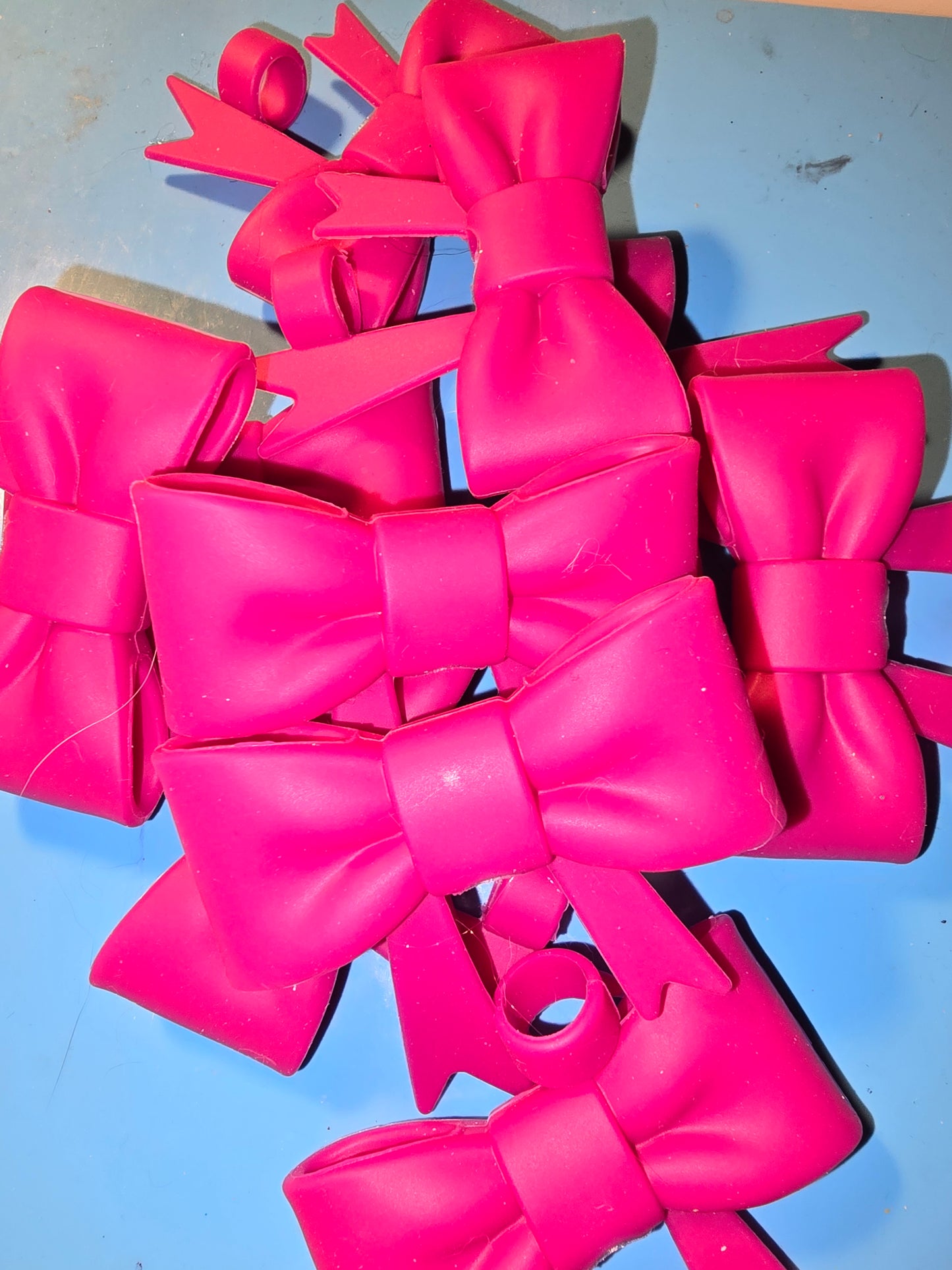 Silicone Focals and Straw Toppers - Bows