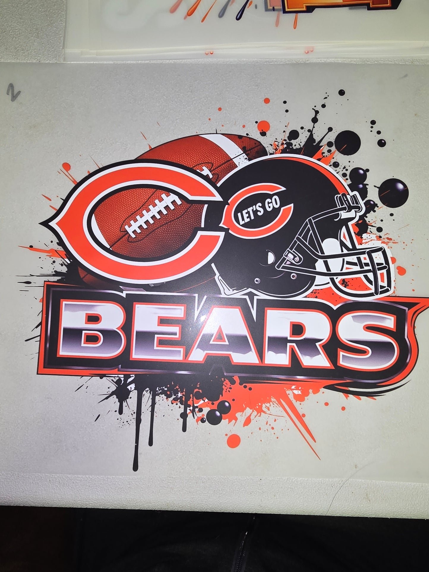 Heat Transfers - Chicago Bears, Cubs