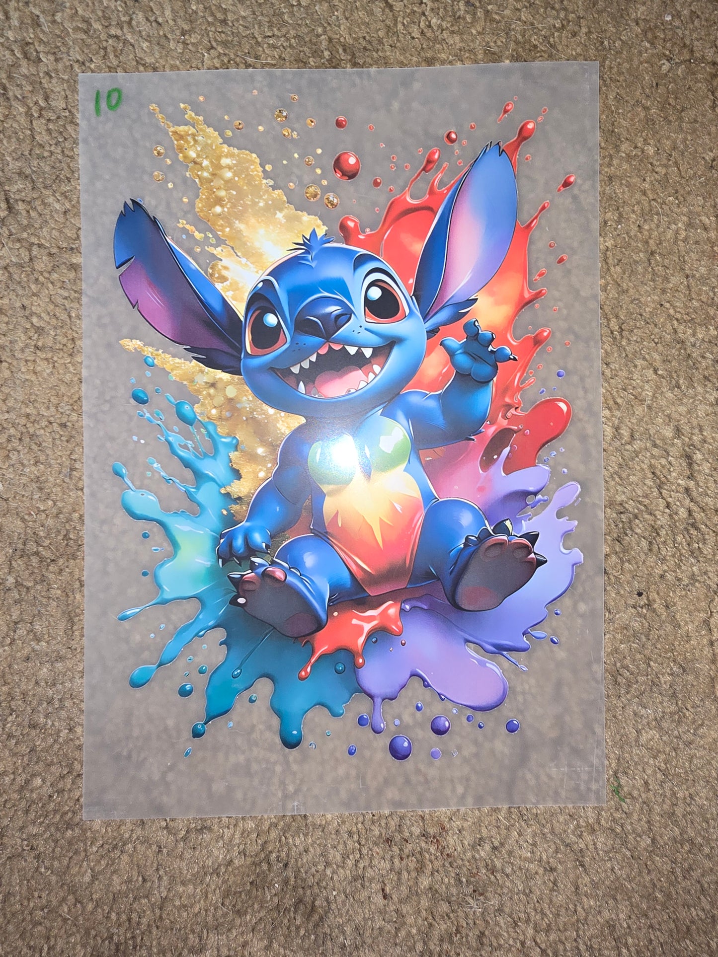 Heat Transfer - Stitch/HK and Friends