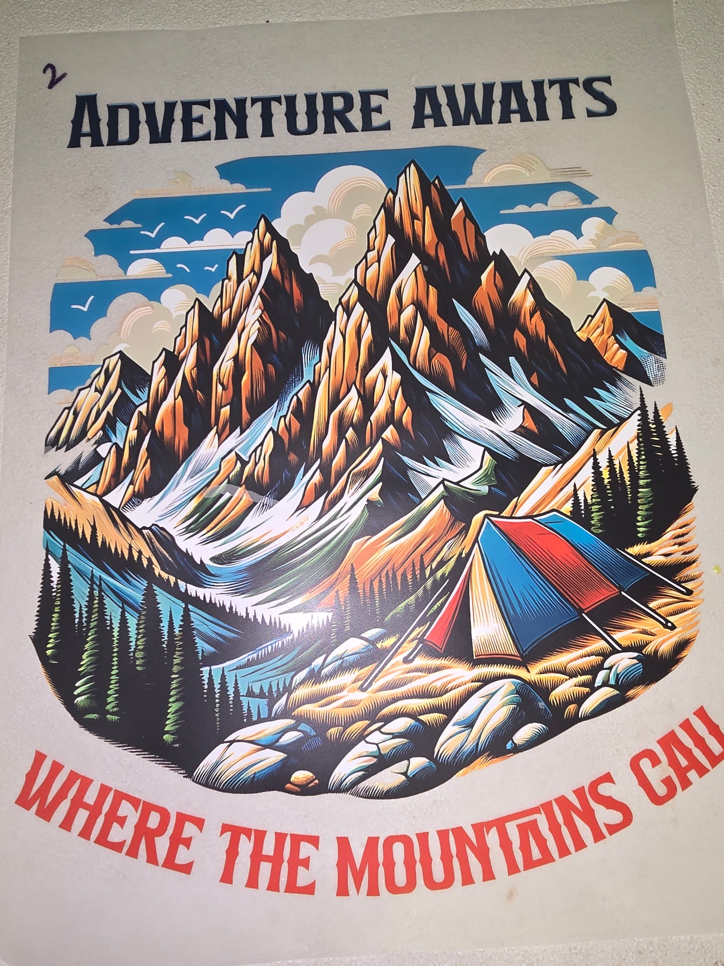Heat Transfer - Camping, Cruising, Hippie, Farmers Market, Farm, Summer, Relax