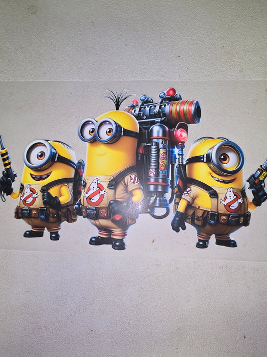 Heat Transfer - Minnions, Ghost Busters, Scooby Doo, Sponge Bob,