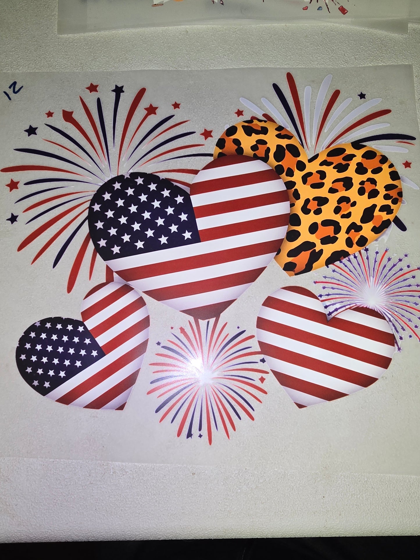 Heat Transfer - 4th of July, Inspirational Quotes