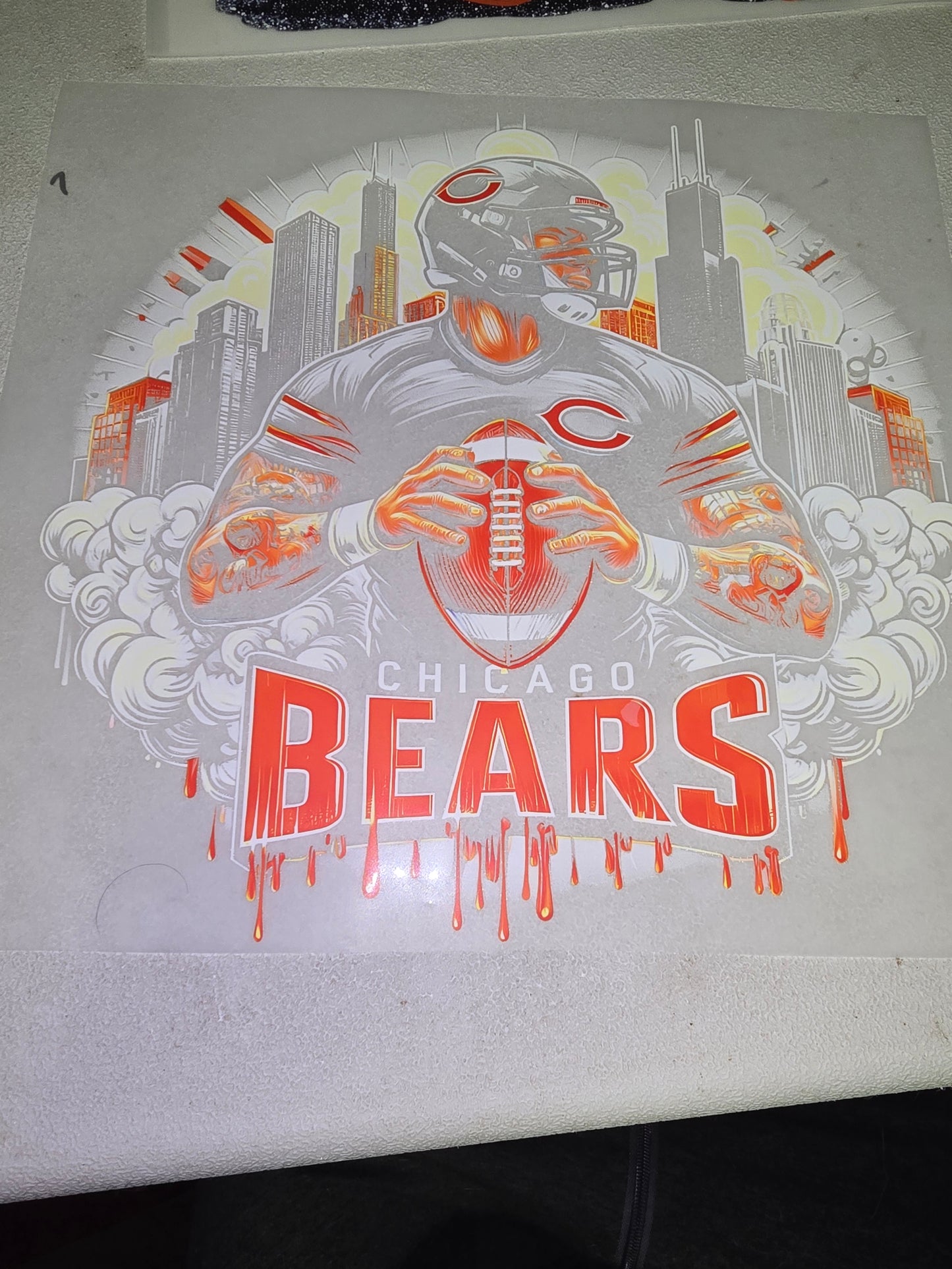 Heat Transfers - Chicago Bears, Cubs