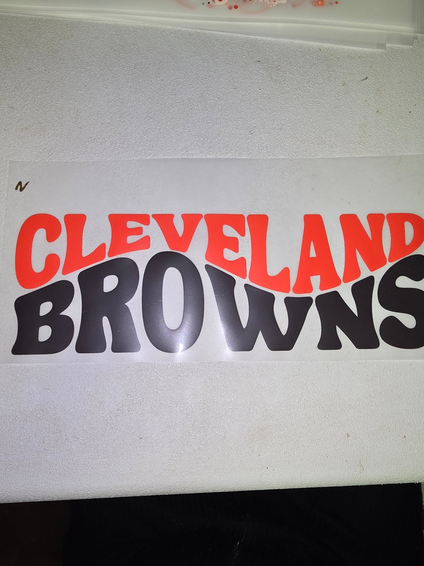 Heat Transfers - Cleveland Browns, Bengals