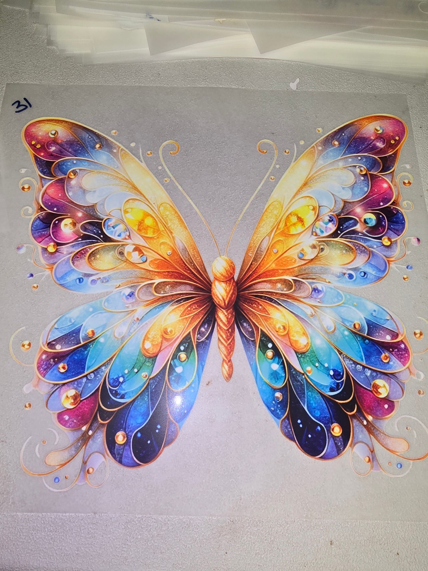 Heat Transfer - Bee, Butterfly, Dragonfly, Moth