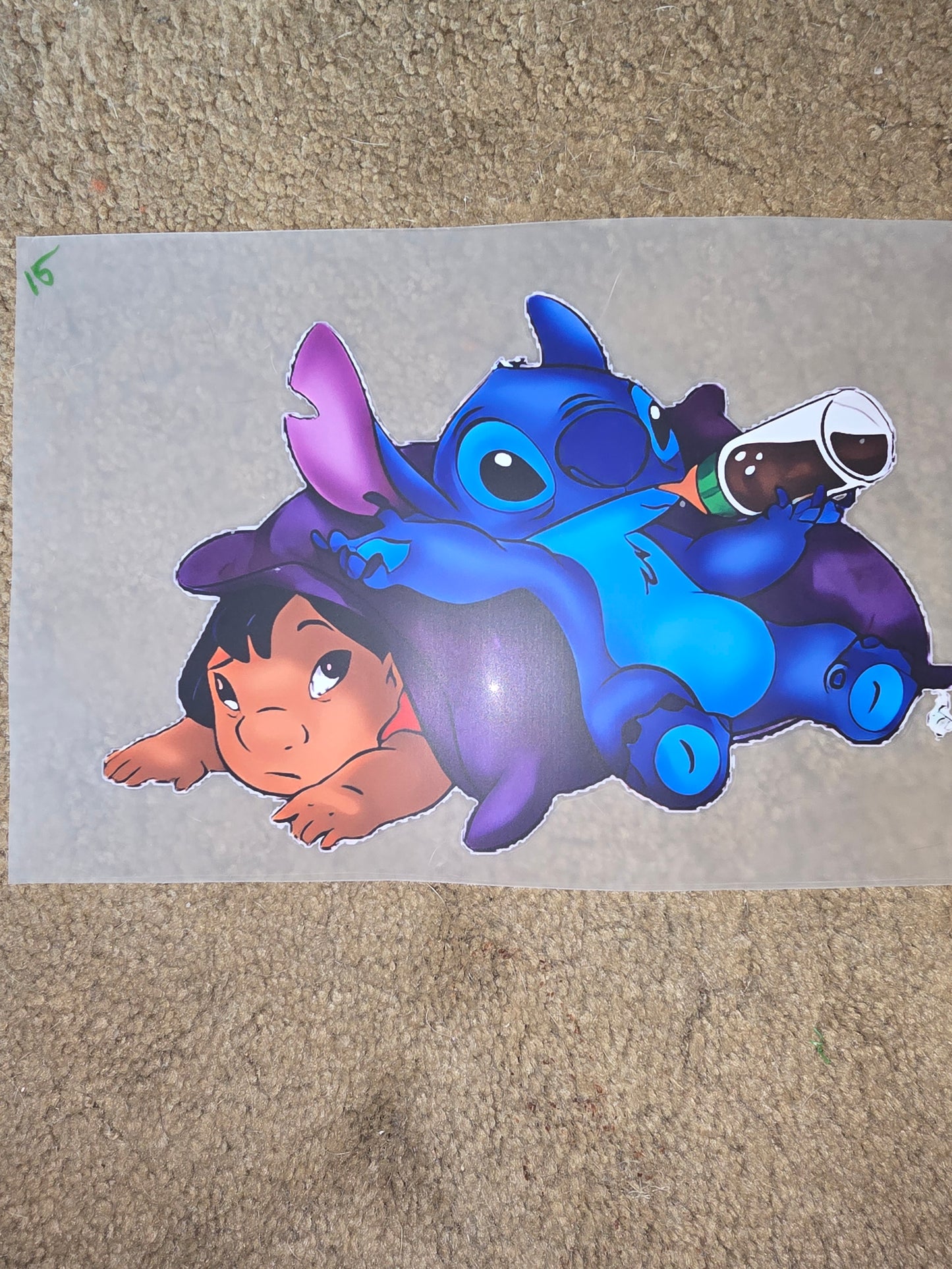 Heat Transfer - Stitch/HK and Friends