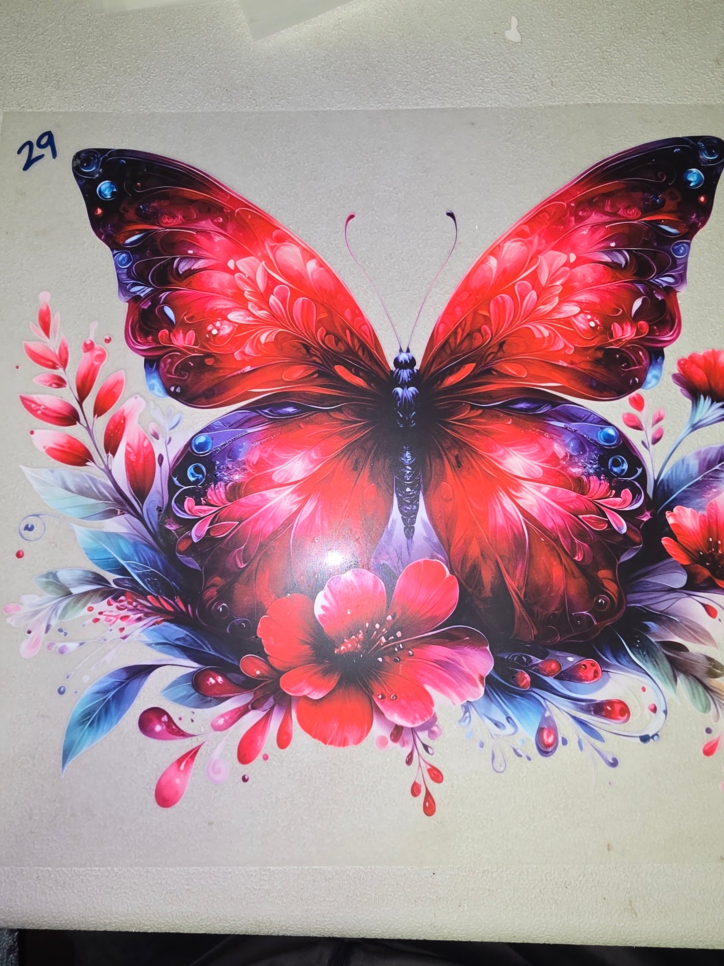 Heat Transfer - Bee, Butterfly, Dragonfly, Moth
