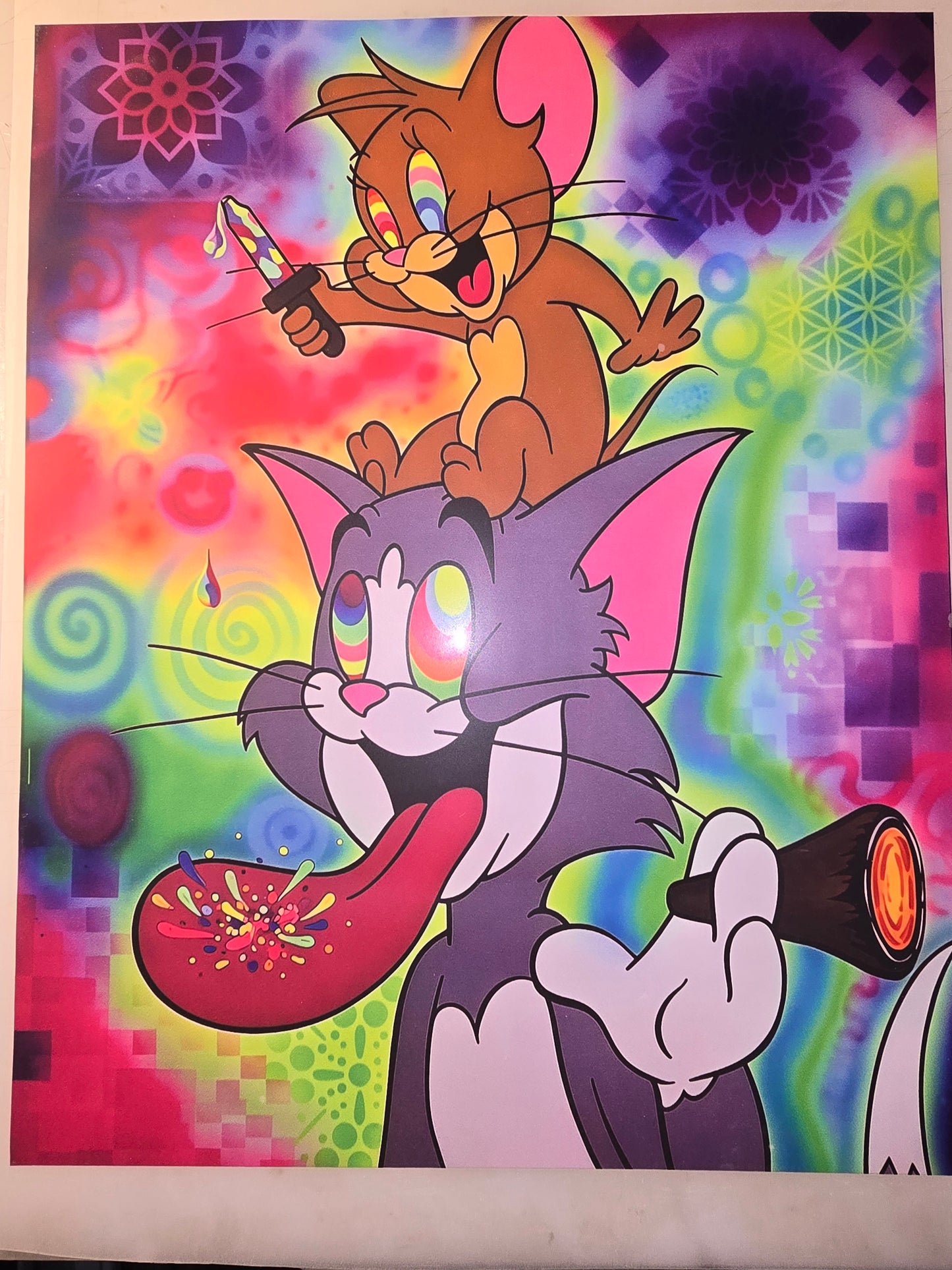 Heat Transfer - Garfield, Tom Jerry, Snoopy