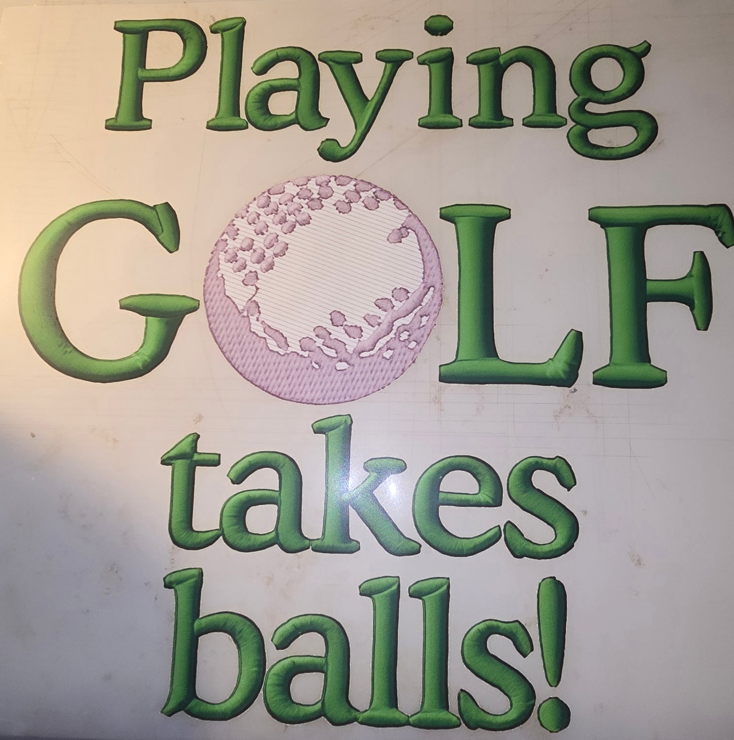 Heat Transfers - Golf, Bowling, Darts, Billards ext.