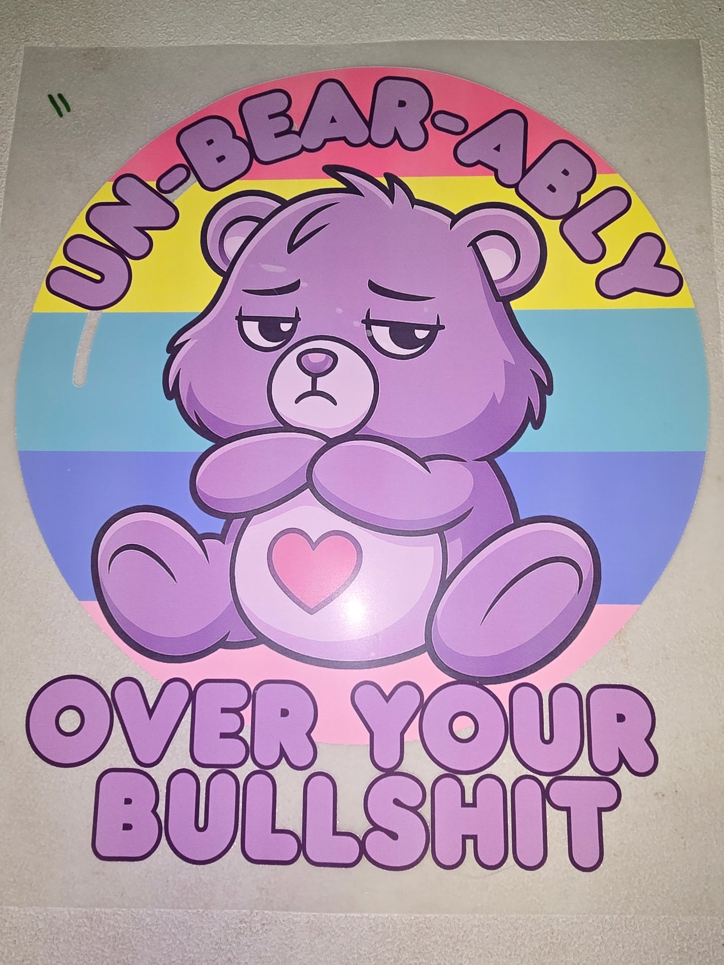 Heat Transfer - Adult Gardening, Swear Bears, Aliens