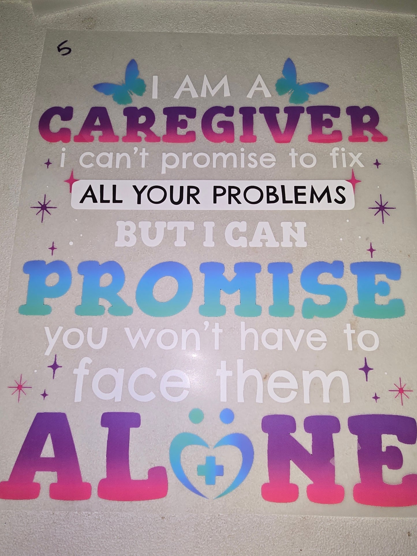 Heat Transfer - Caregiver, Vet, Dental, RT, ST, OT