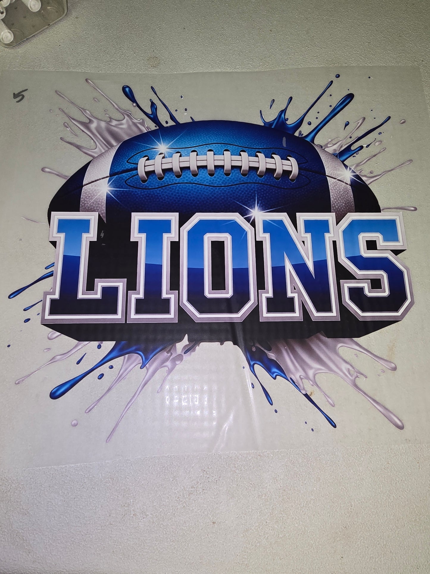 Heat Transfers - Detroit Lions