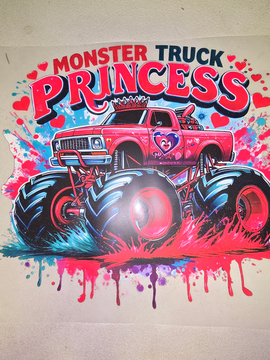 Heat Transfer - Kids Monster Trucks, Construction Vehicles