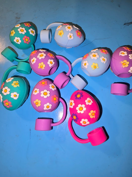 Silicone Focal/Straw topper Easter