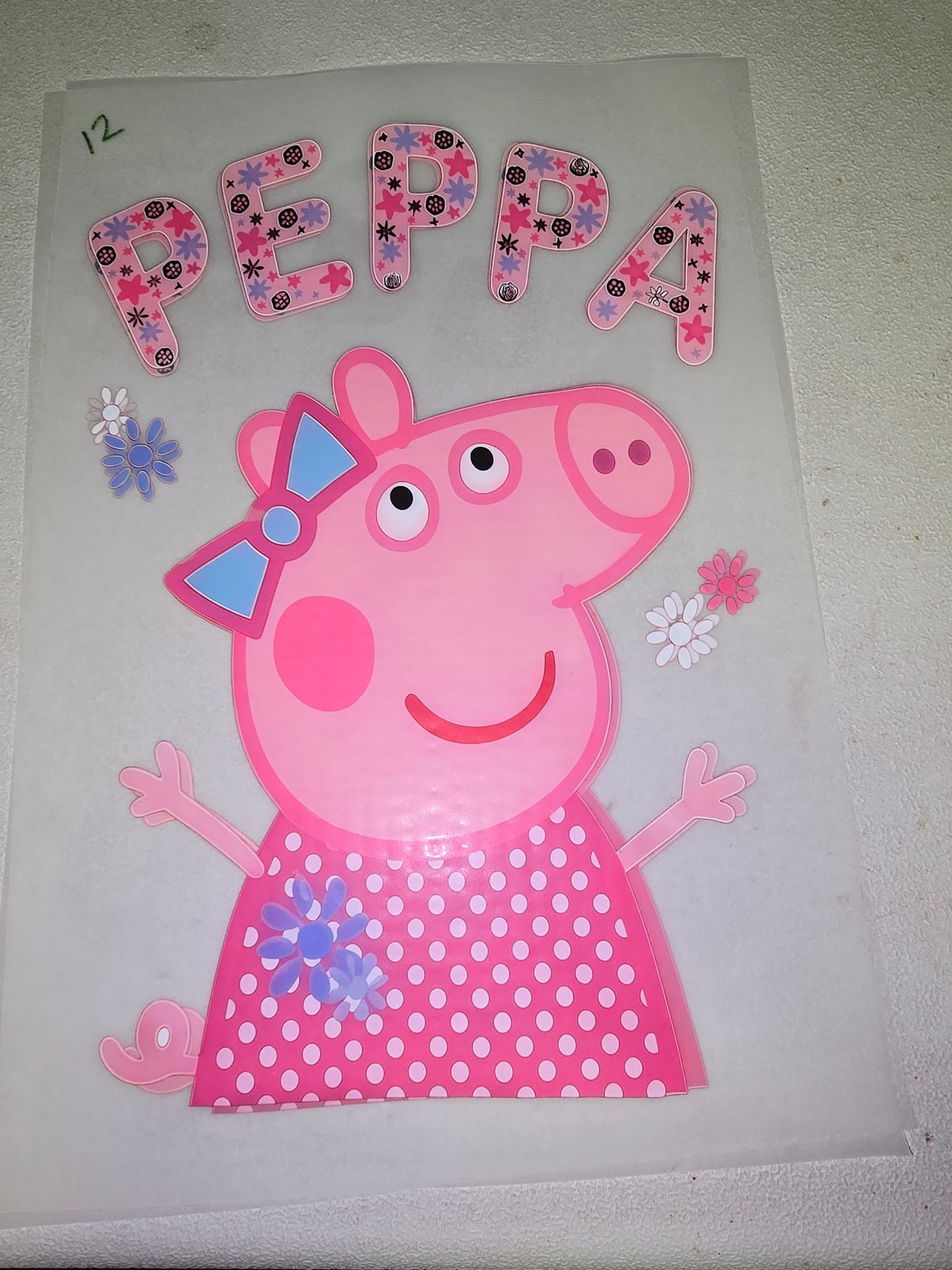 Heat Transfer - Bluey, Peppa, Paw Patrol, Doug