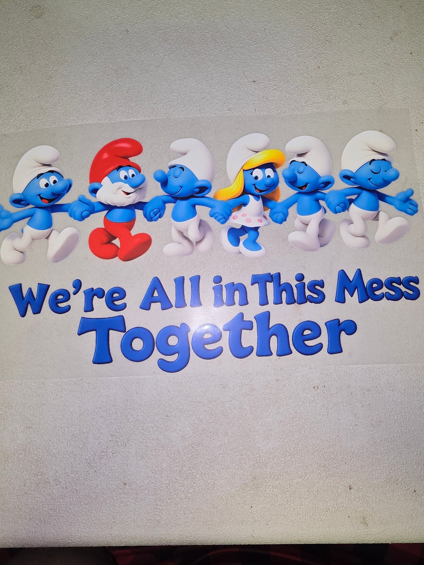 Heat Transfer - Rainbow Brite, Strawberry Shortcake, Care Bears, Smurfs