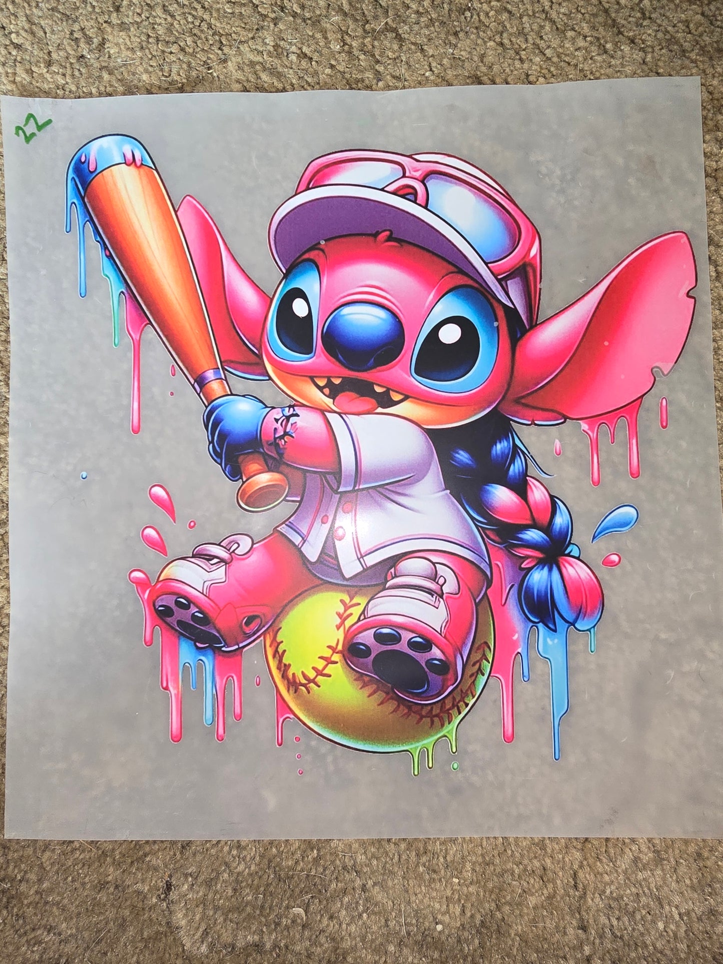 Heat Transfer - Stitch/HK and Friends