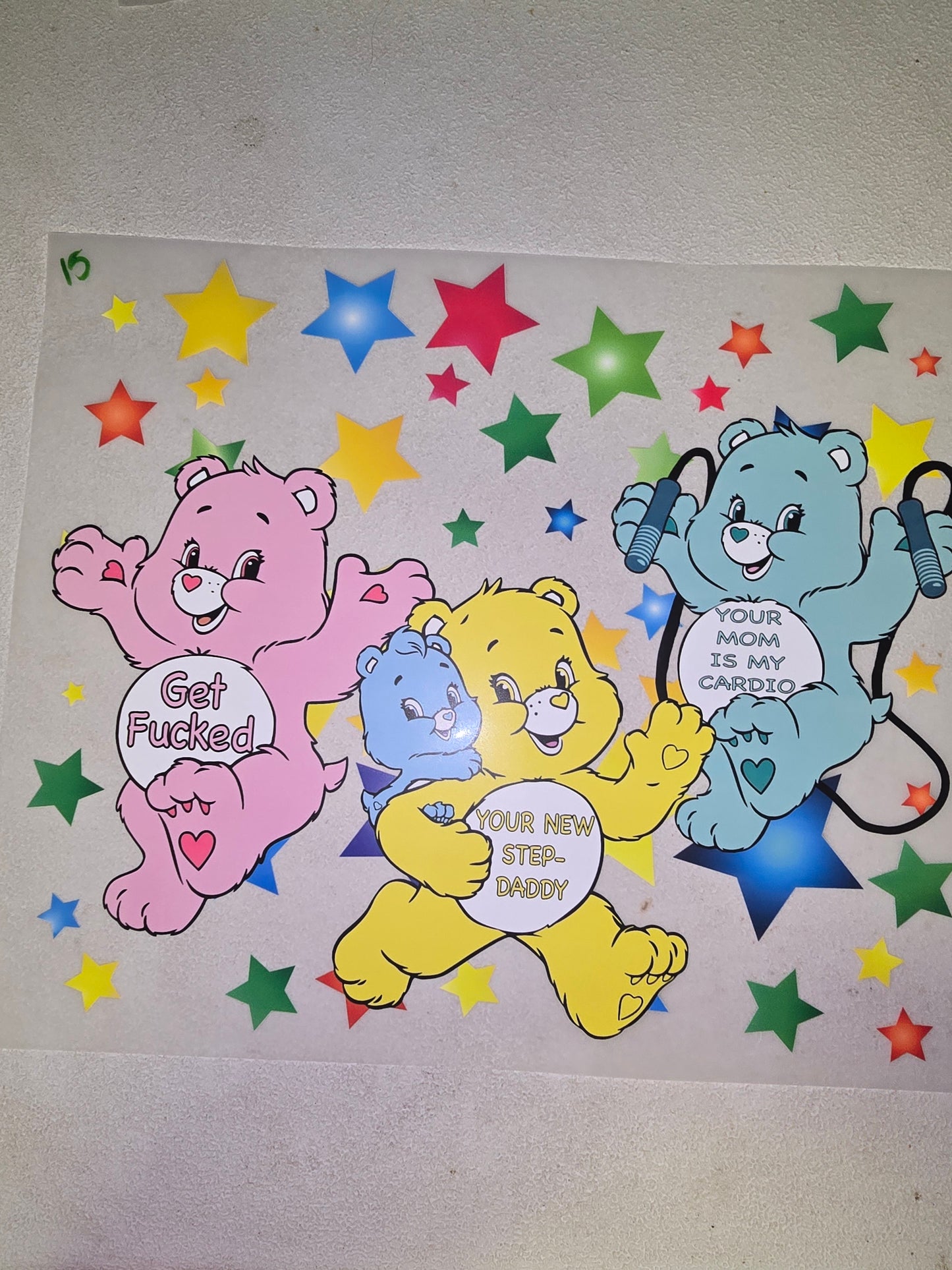 Heat Transfer - Adult Gardening, Swear Bears, Aliens