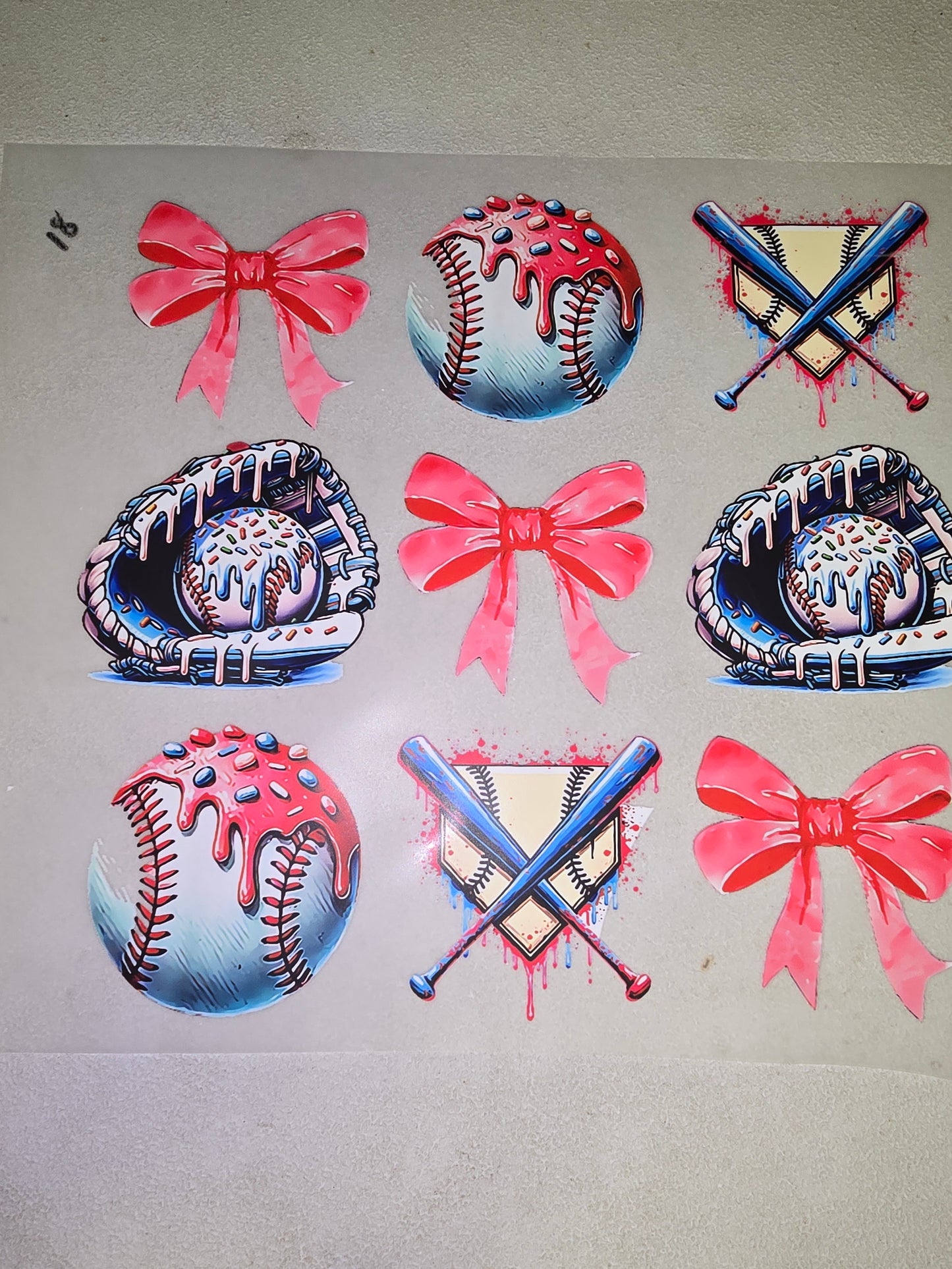 Heat Transfers - Baseball, Softball