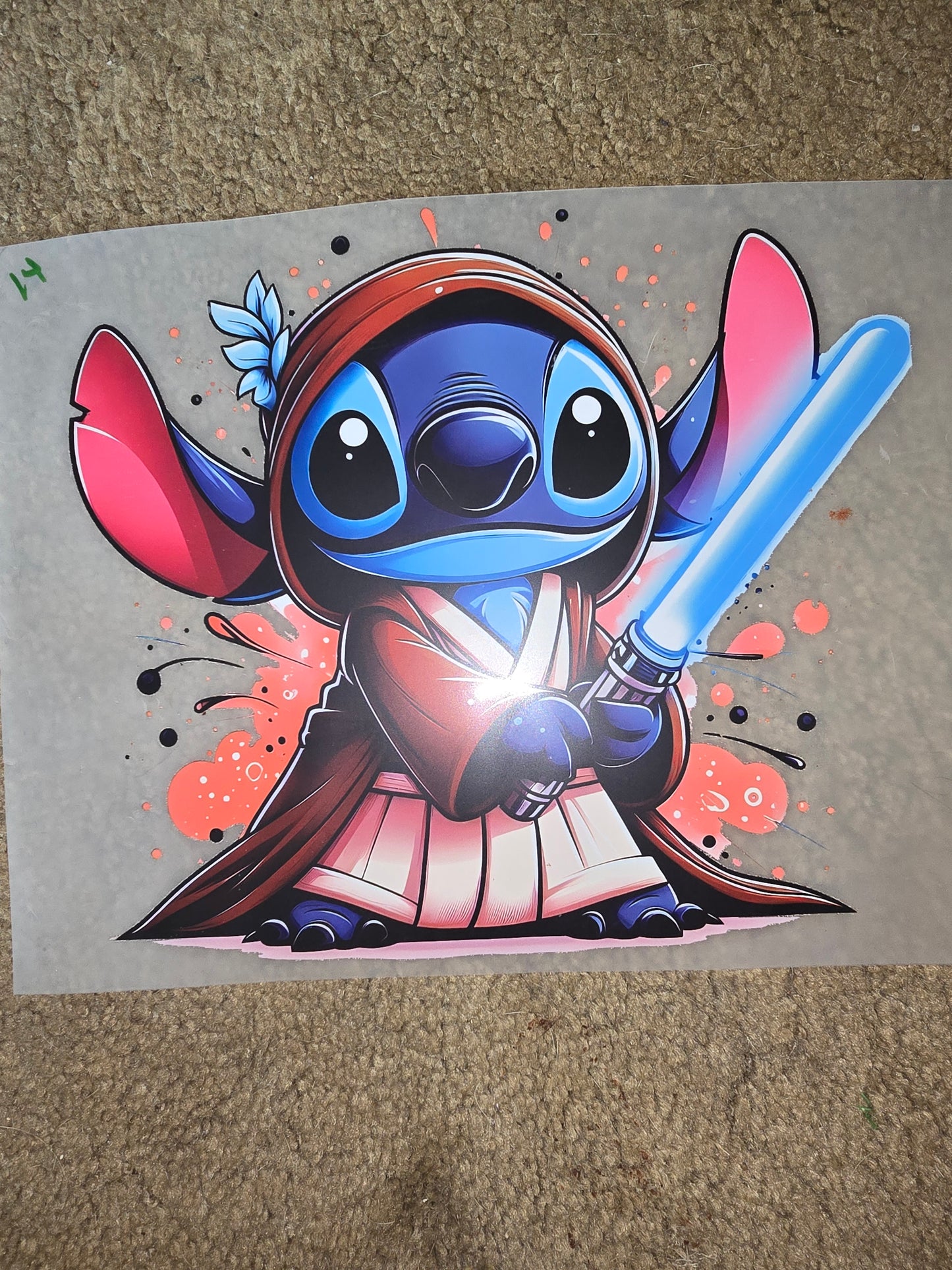 Heat Transfer - Stitch/HK and Friends
