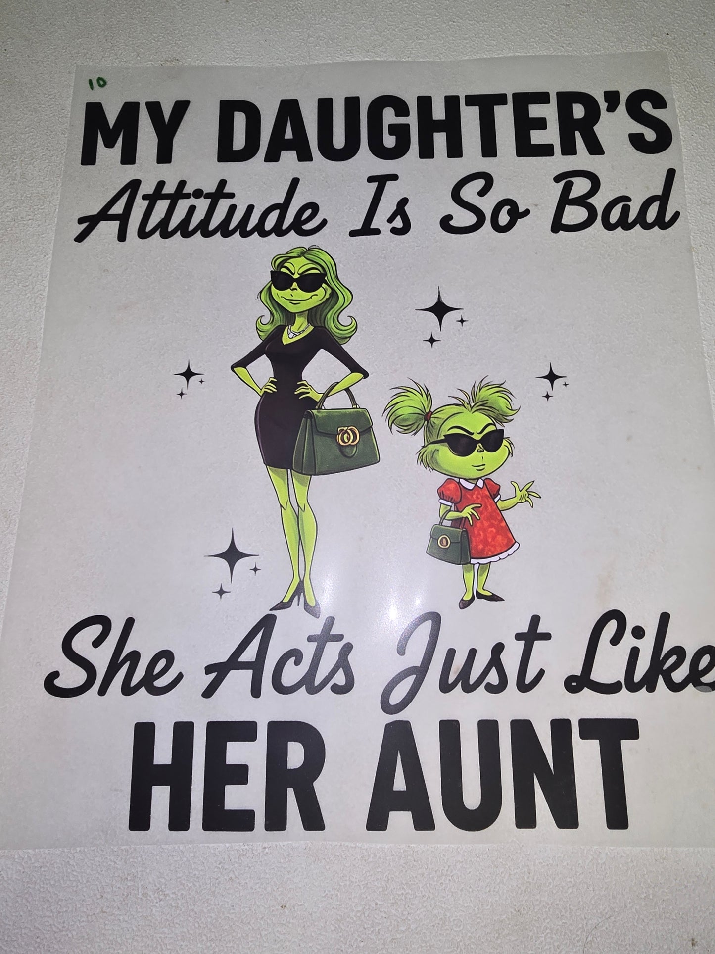 Heat Transfers - Aunt, Uncle, Siblings, Friends, Toddlers, Best Friends, Boyfriend