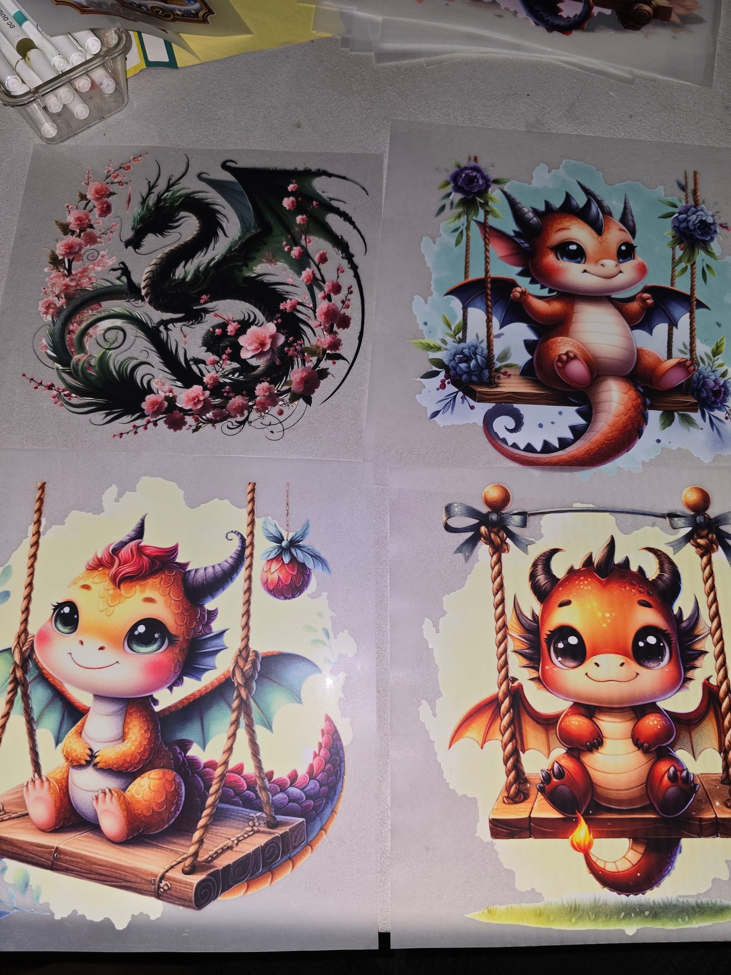 Heat Transfers Kid Size, Pocket Size