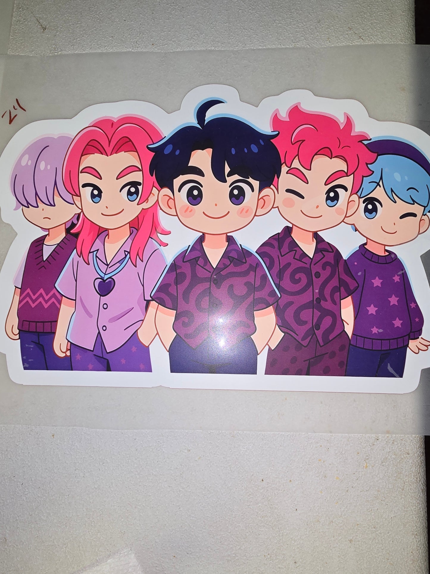 Heat Transfer - Saja Boys, Kpop, Sailor Moon, Dragonball Z, Demon Hunters, Huntrix, Afro Samari