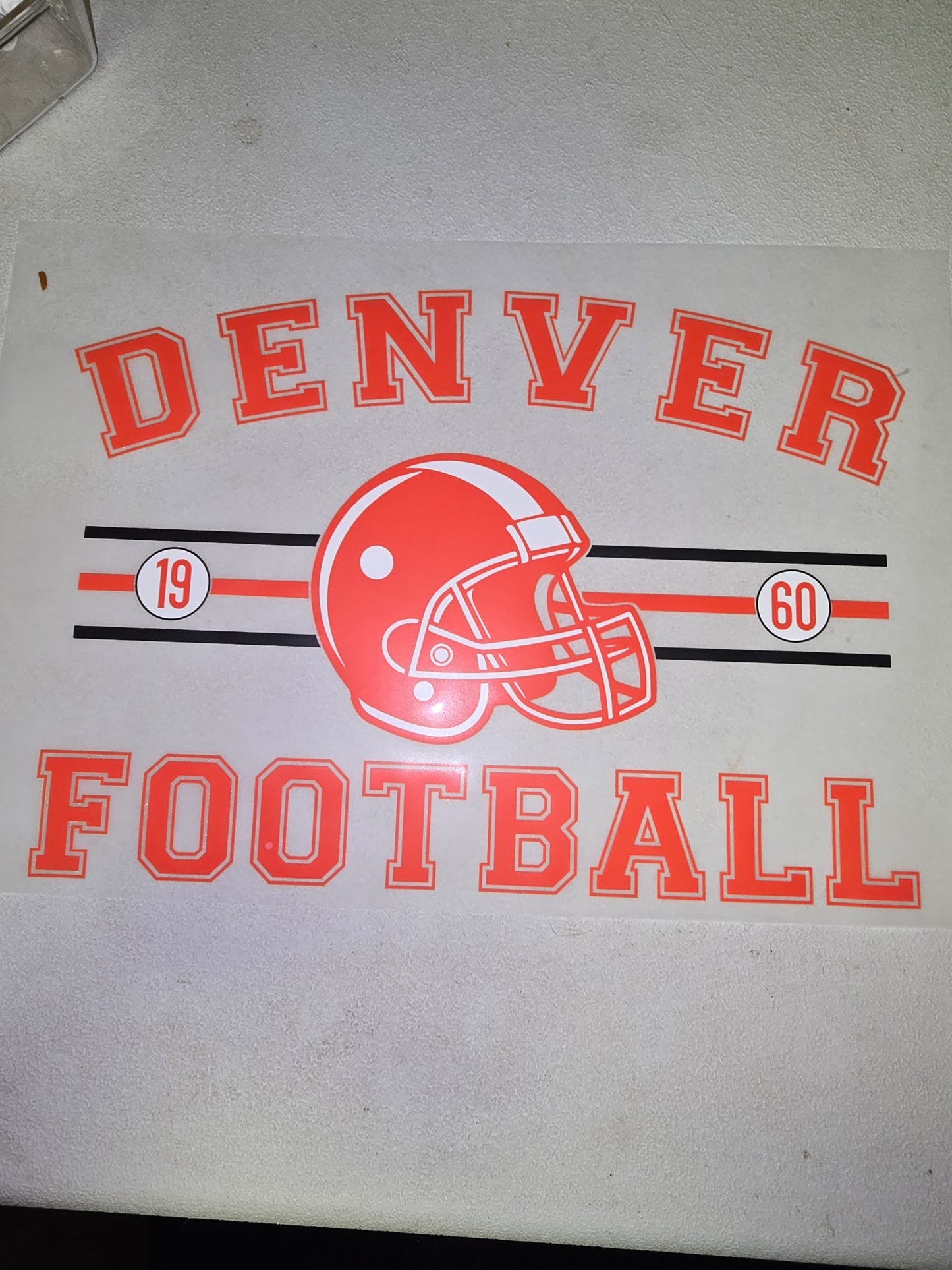 Heat Transfers - Denver, Panthers