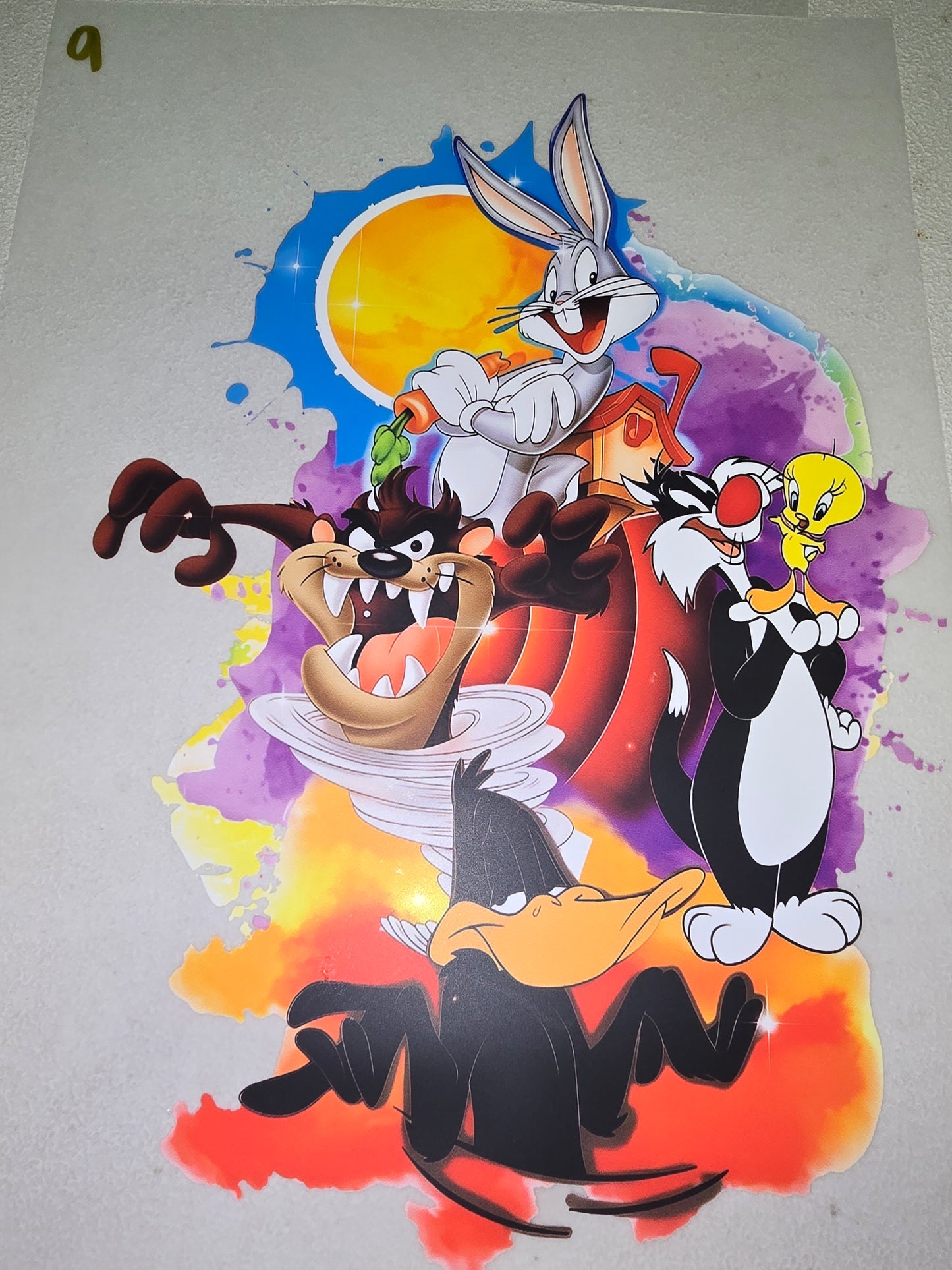 Heat Transfer - Sesame Street, Fraggle Rock, Looney Tunes, Cartoon Network Logo, Mighty Mouse, Popeye