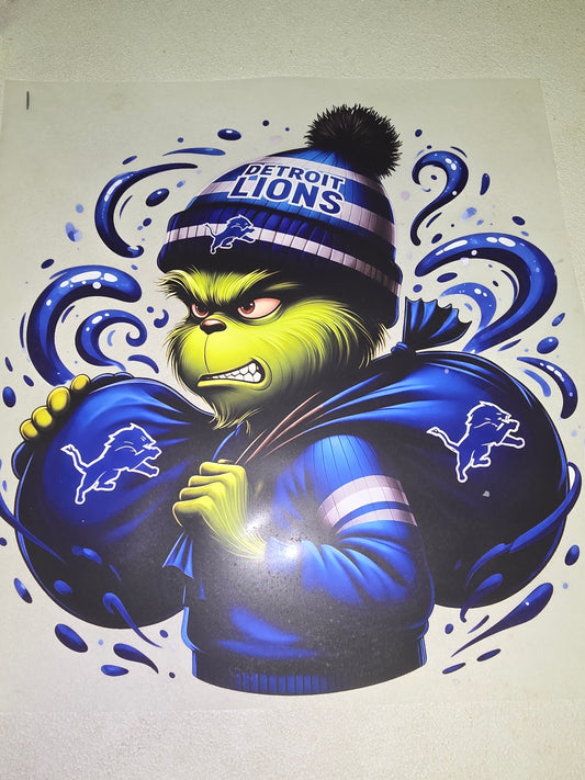 Heat Transfers - Detroit Lions