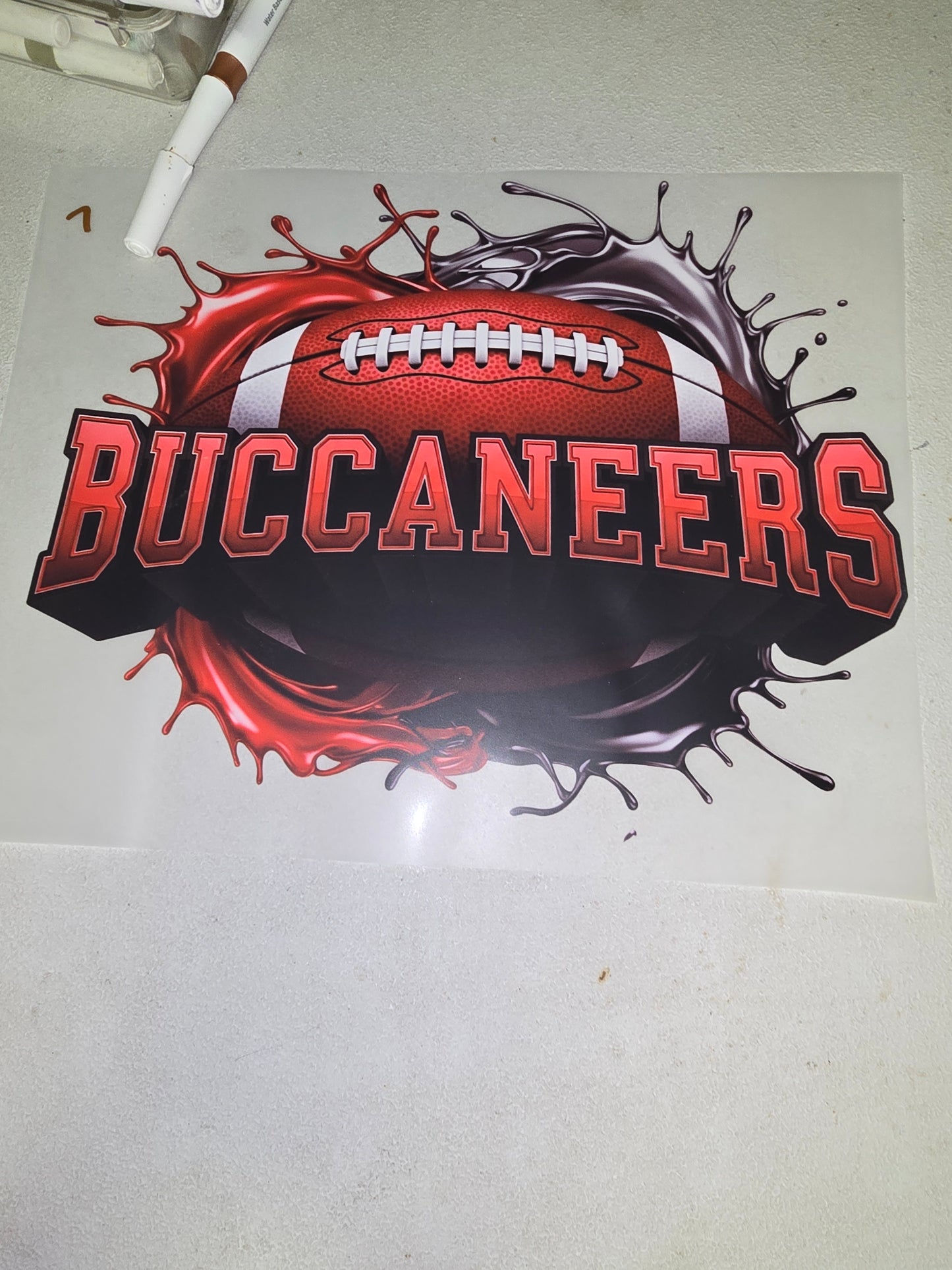 Heat Transfers - Steelers, Buccaners