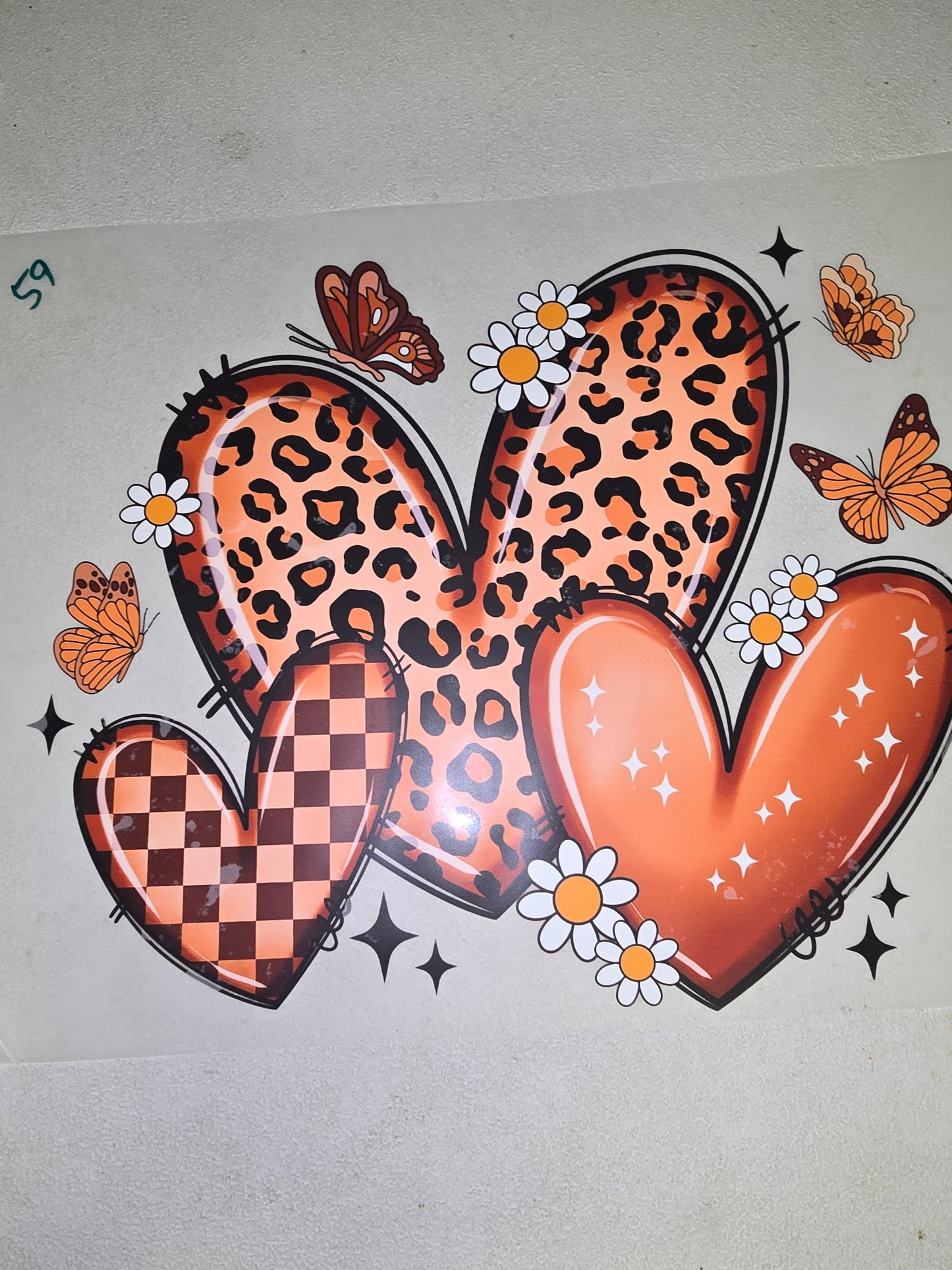 Heat Transfer - Heart, Bow, Flowers, Gnomes, Dreamcatchers, Moons